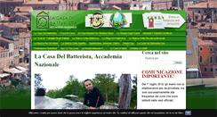 Desktop Screenshot of lacasadelbatterista.it